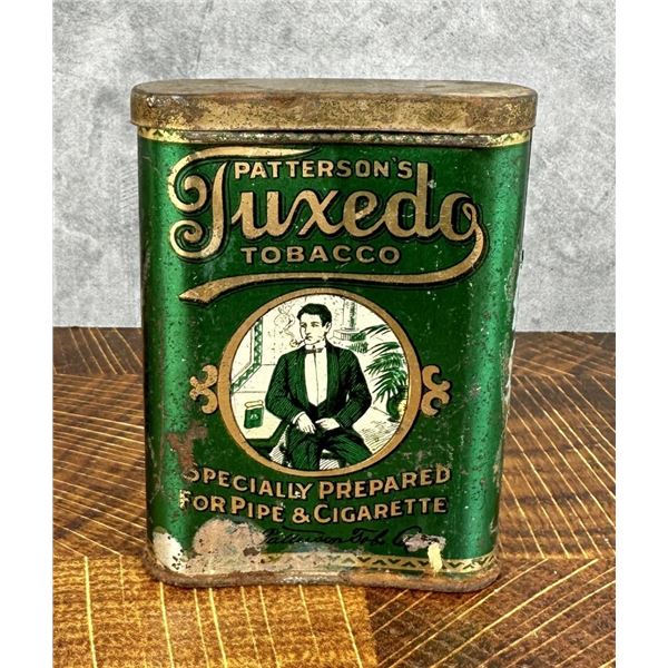 Patterson's Tuxedo Pocket Tobacco Tin