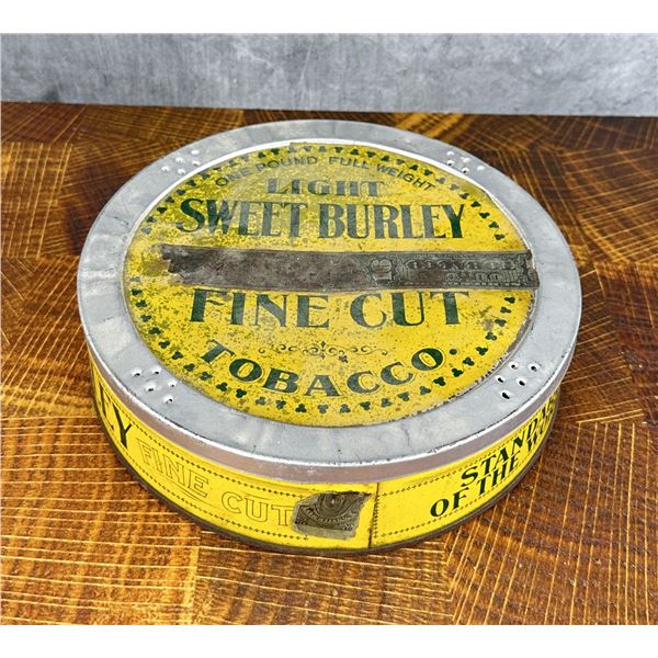 Light Sweet Burley Fine Cut Tobacco Tin