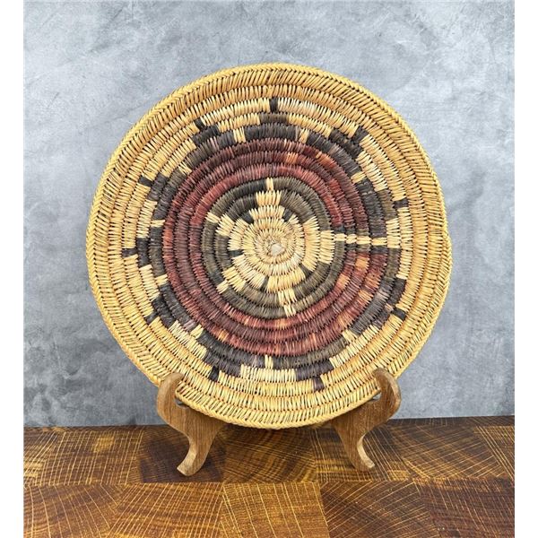 Large Navajo Indian Wedding Basket