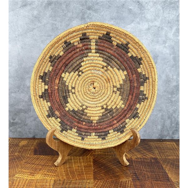 Large Navajo Indian Wedding Basket