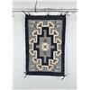 Image 2 : Navajo Indian Two Grey Hills Blanket Rug