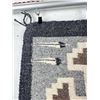 Image 3 : Navajo Indian Two Grey Hills Blanket Rug