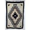 Image 2 : Navajo Indian Two Grey Hills Blanket Rug