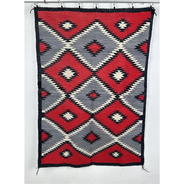 Navajo Indian Ganado Eye Dazzler Blanket Rug