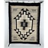 Image 1 : Navajo Indian Two Grey Hills Blanket Rug