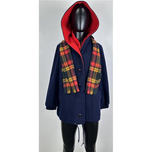 Vintage Wool Hooded Jacket