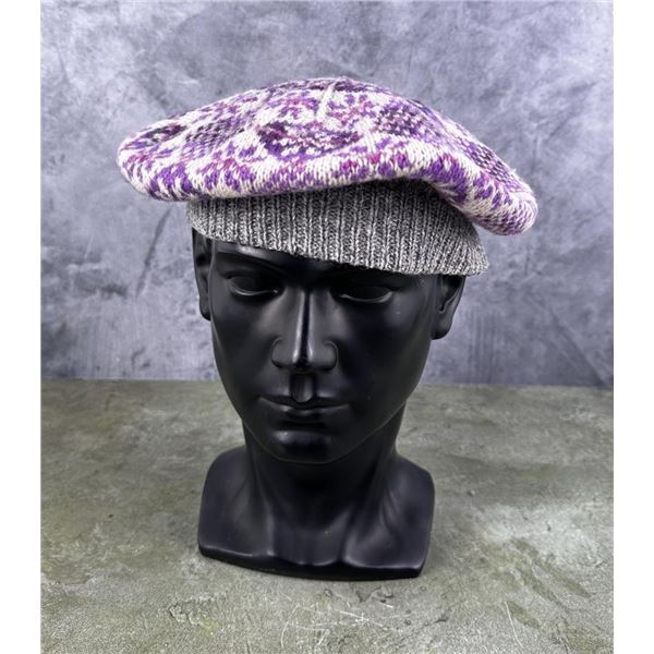 Vintage Wool Knit Beret
