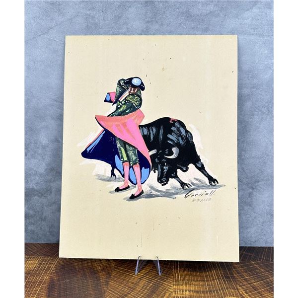 Mexican Bullfighter Matador Painting