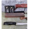 Image 2 : Collection of Fishing Knives and Stone