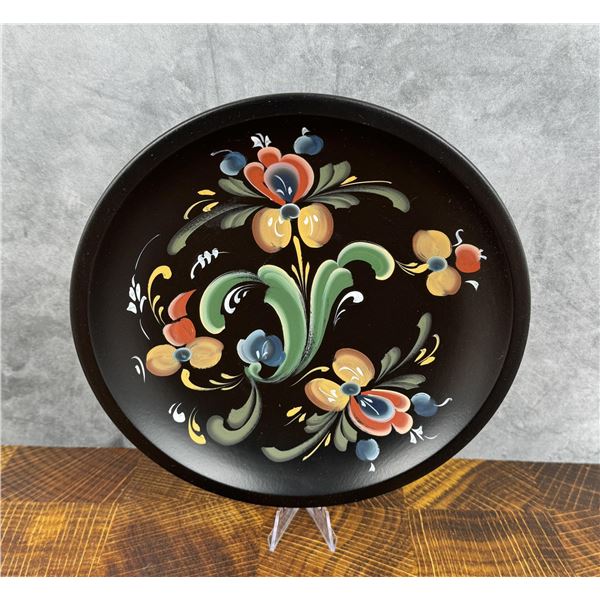 Rosemaling Wood Bowl