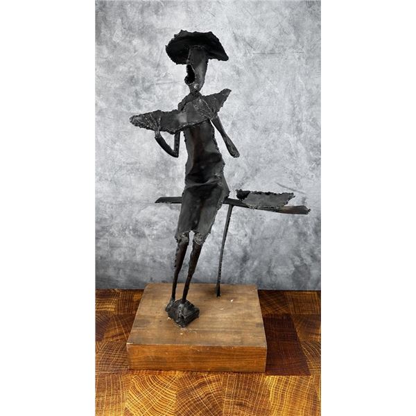 Mid Century Brutalist Sculpture