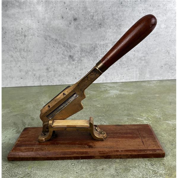 Antique Cigar Tobacco Cutter