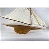 Image 14 : Antique Wood Pond Boat