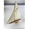 Image 7 : Antique Wood Pond Boat
