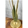 Image 5 : Mid Century Laurel Cattails Gooseneck Table Lamp