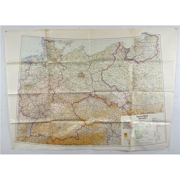 1966 German Map