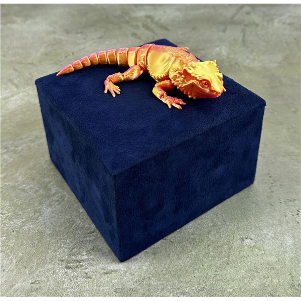 3D Printed Articulated Bearded Dragon