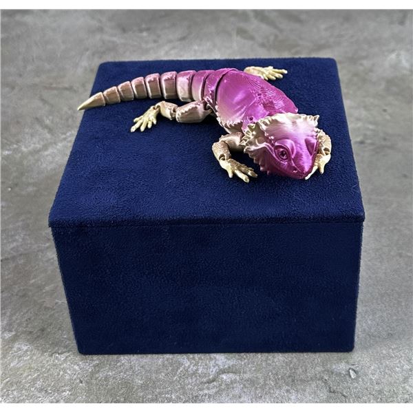 3D Printed Articulated Bearded Dragon