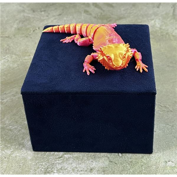 3D Printed Articulated Bearded Dragon