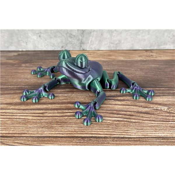3D Printed Articulated Frog