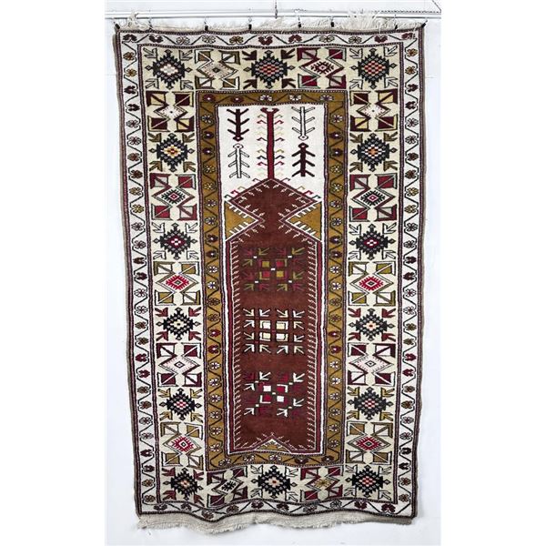 Milas Persian Oriental Prayer Rug