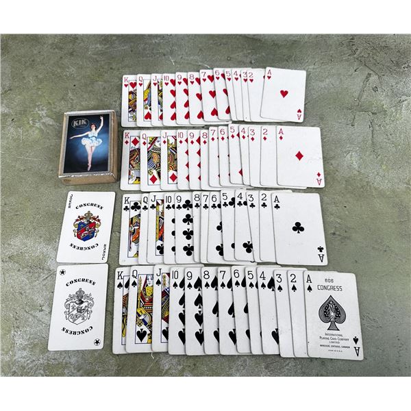 Kik Cola Playing Cards