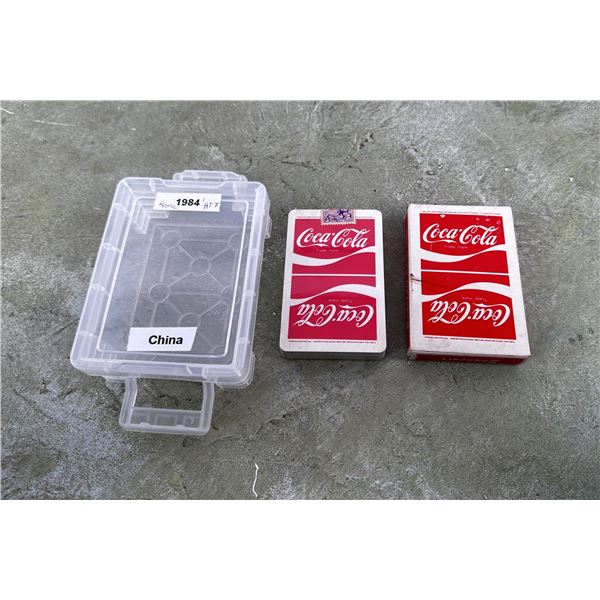 1984 China Coca Cola Playing Cards