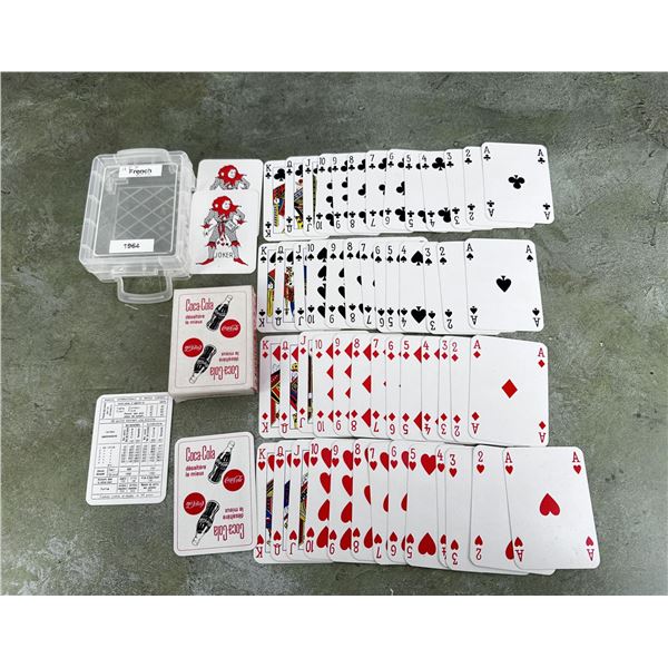 1964 France Coca Cola Playing Cards