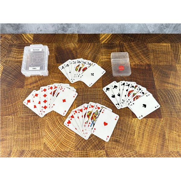 1951 German Coca Cola Playing Cards