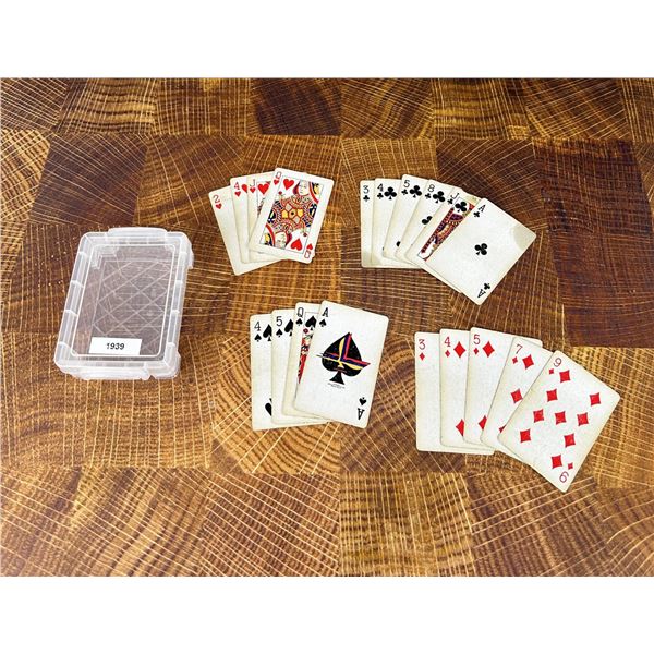1939 Coca Cola Playing Cards Billings Montana