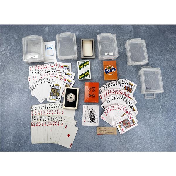 Collection of Soda Playing Cards
