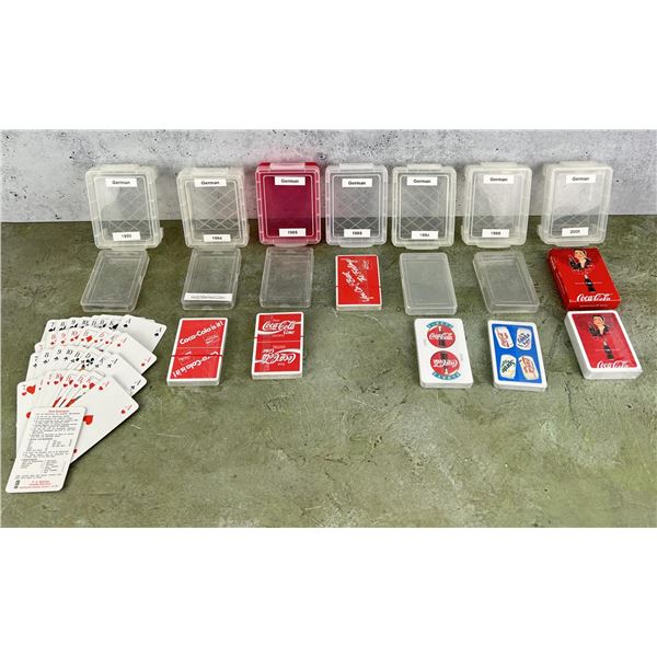 German Coca Cola Playing Cards