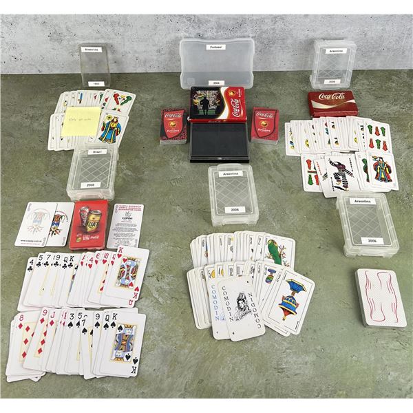 Argentina Portugal Coca Cola Playing Cards
