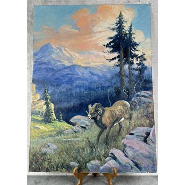William G. Duncan Colorado Oil on Board Painting