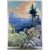 Image 1 : William G. Duncan Colorado Oil on Board Painting