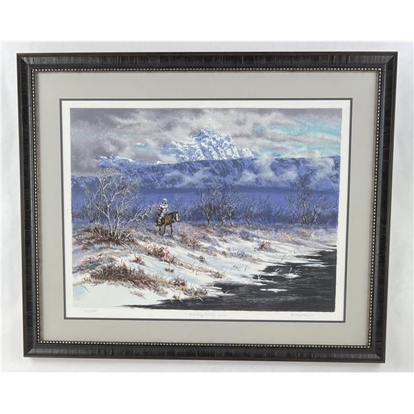 Michael Bayleki Awaiting Melting Snow Print