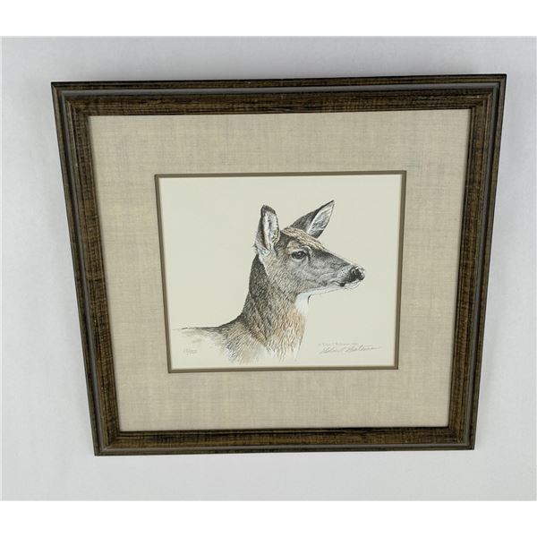 Robert Bateman White Tail Deer Print