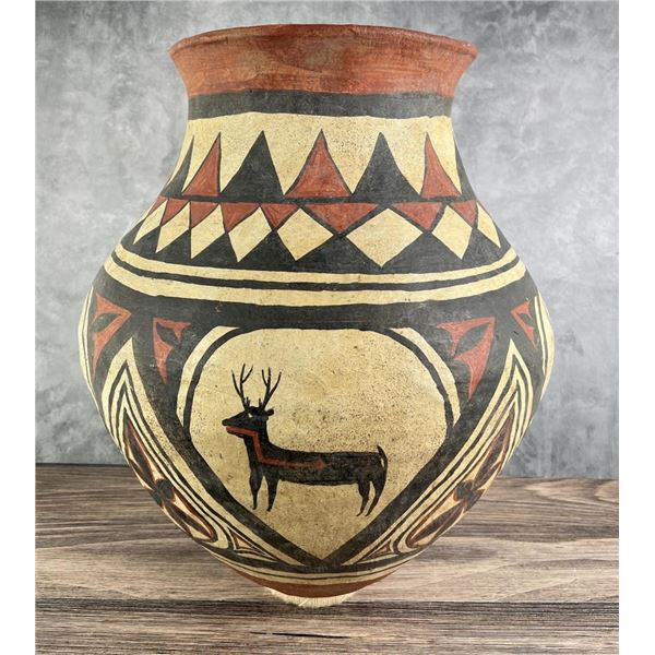 Museum Quality Zia Pueblo Olla Indian Pot