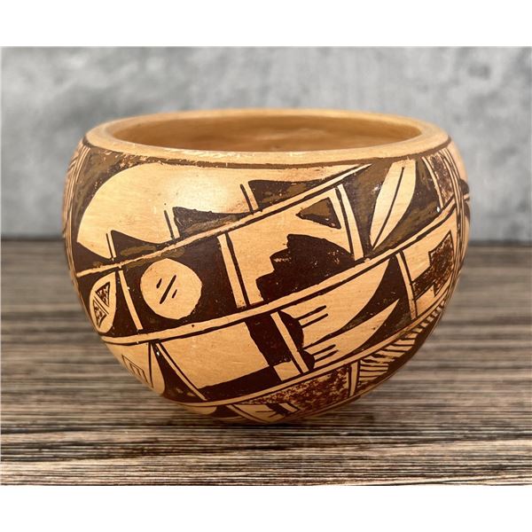 Signed Hopi Indian Pot