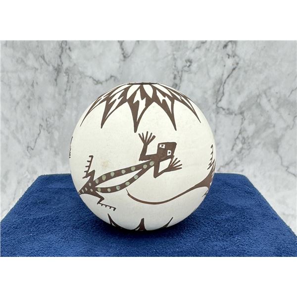 Pat Iule Acoma Pueblo Mimbres Indian Pot