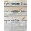 Image 5 : Collection of Antique New York Newspapers