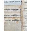 Image 8 : Collection of Antique New York Newspapers