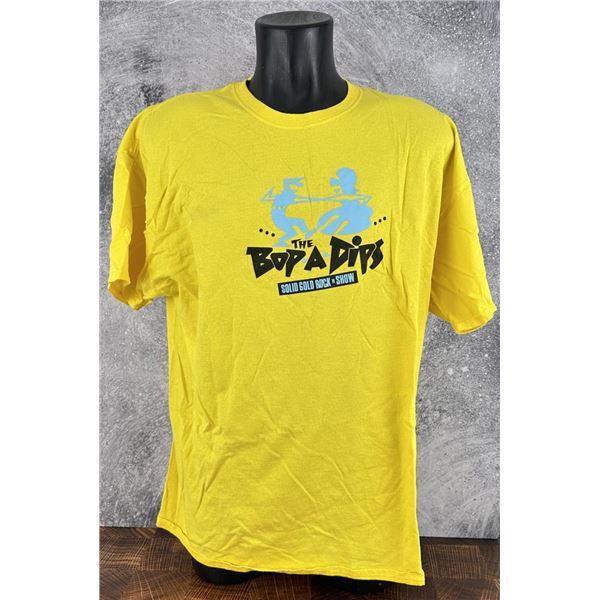 The BopaDips Solid Gold Rock Show T Shirt
