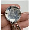 Image 3 : Navajo Sterling Silver Turquoise Brooch