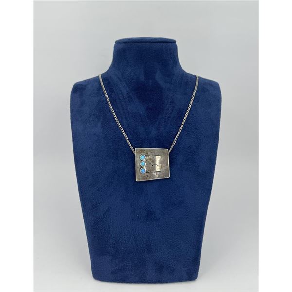Shabool Didae Sterling Silver Opal Necklace