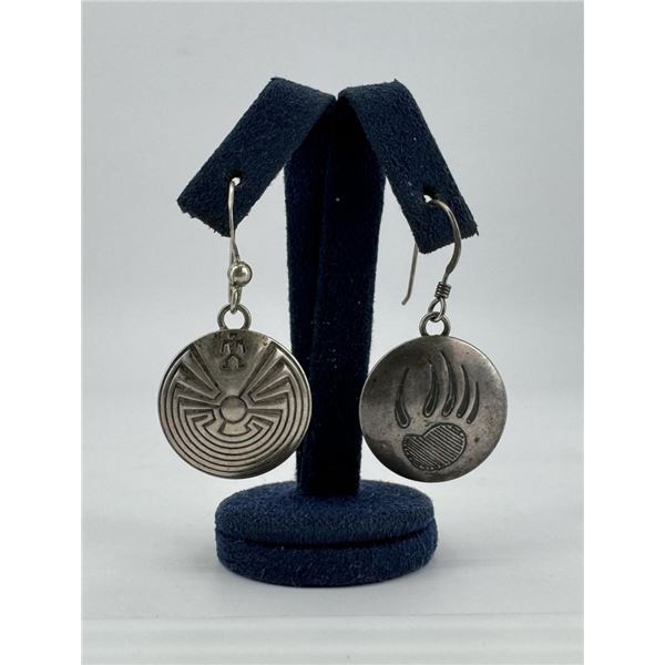 Navajo Sterling Silver Earrings