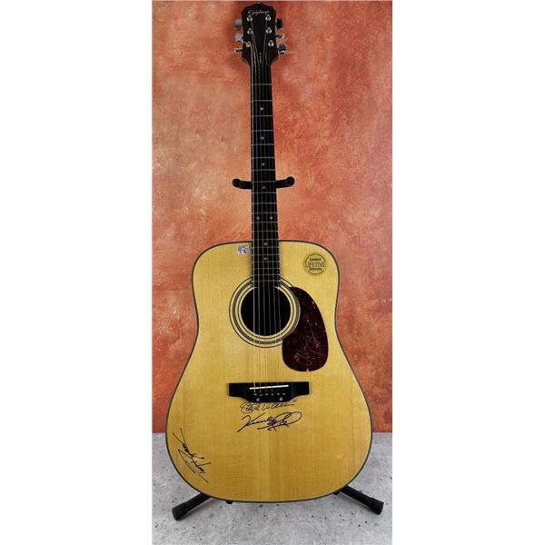 Tim Ryan Alan Jackson Autographed Guitar