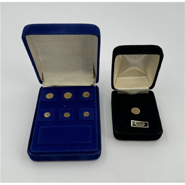 14k Gold Miniature Coins