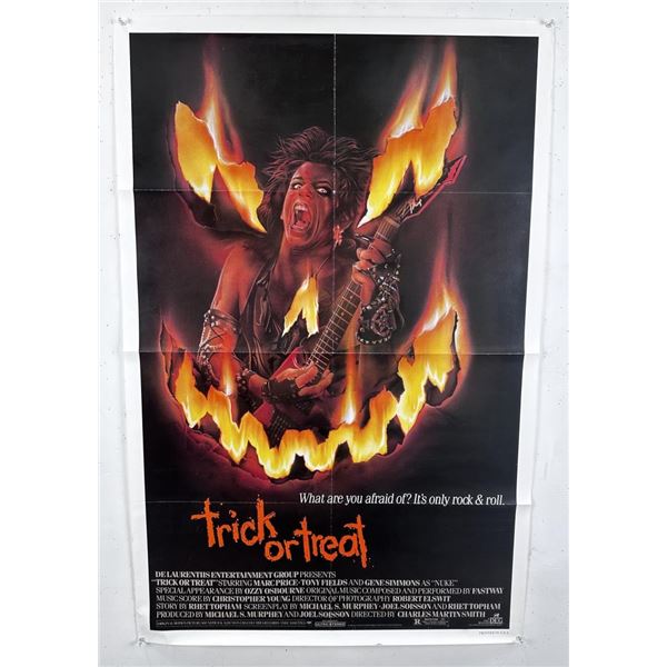 Trick or Treat Movie Poster Ozzy Osbourne