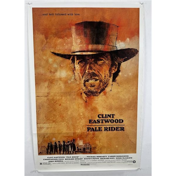 Clint Eastwood Pale Rider Movie Poster